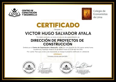 DIPLOMA - CARLOS ANDRÉS MENDOZA RUIZ